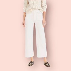 NWT J. Crew Wide Leg Crop Jean